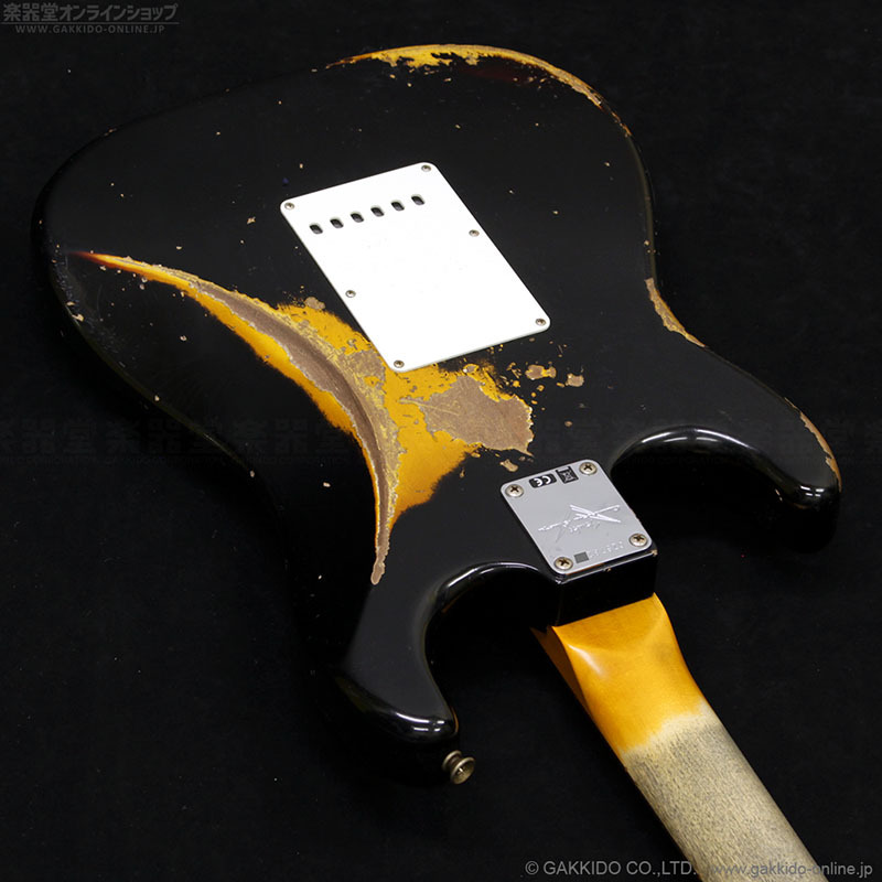 Fender Custom Shop 1960 Stratocaster Heavy Relic [Aged Black over