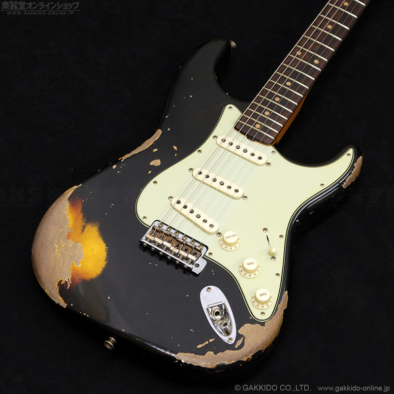Fender Custom Shop 1960 Stratocaster Heavy Relic [Aged Black over