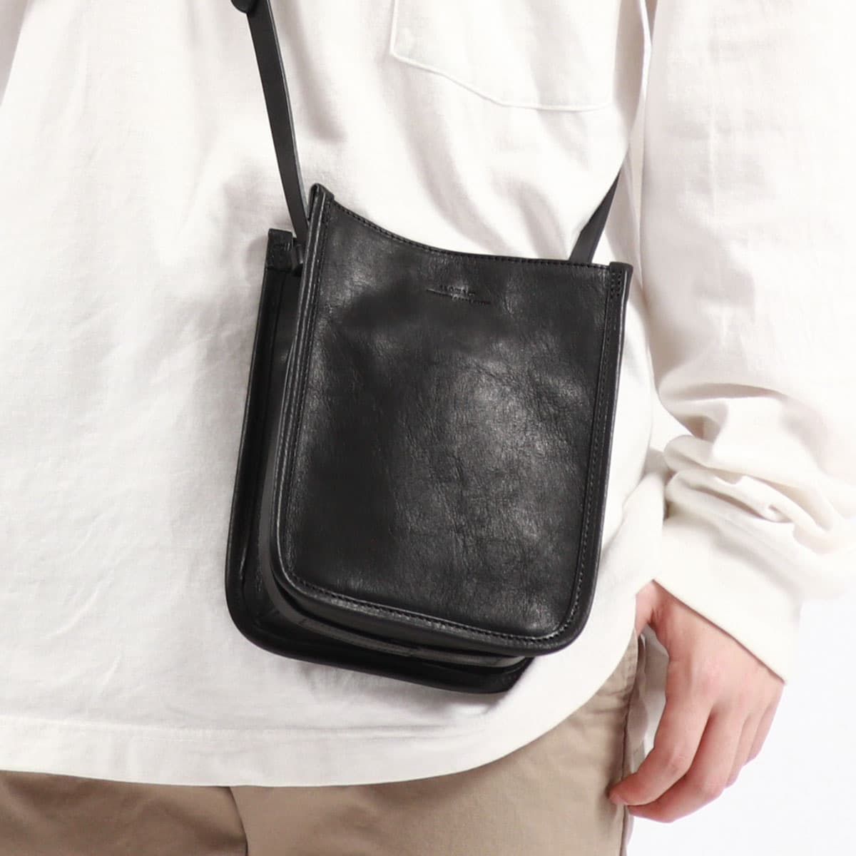 SLOW スロウ square shoulder bag S ショルダーバッグ 858S06L｜【正規