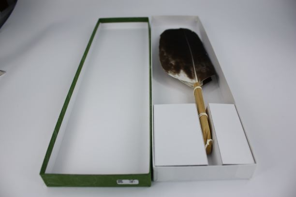 茶道具・茶事・炭点前・羽箒・炉用・犬鷲 茶道具・古道具・古美術