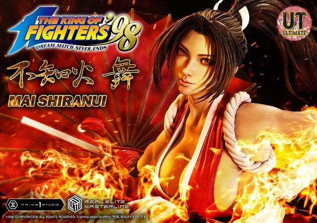 お値段20万円超えの圧倒的ボリューム感…『KOF'98』より「不知火舞」1/4