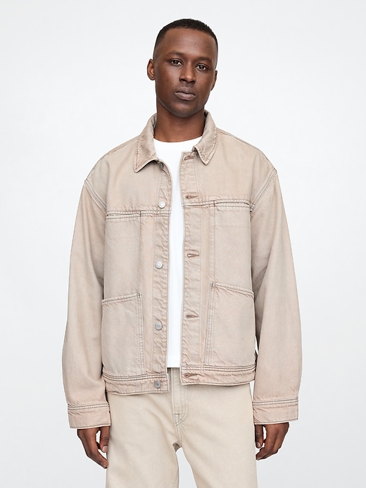 UltraSoft Boxy Icon Denim Jacket | Gap