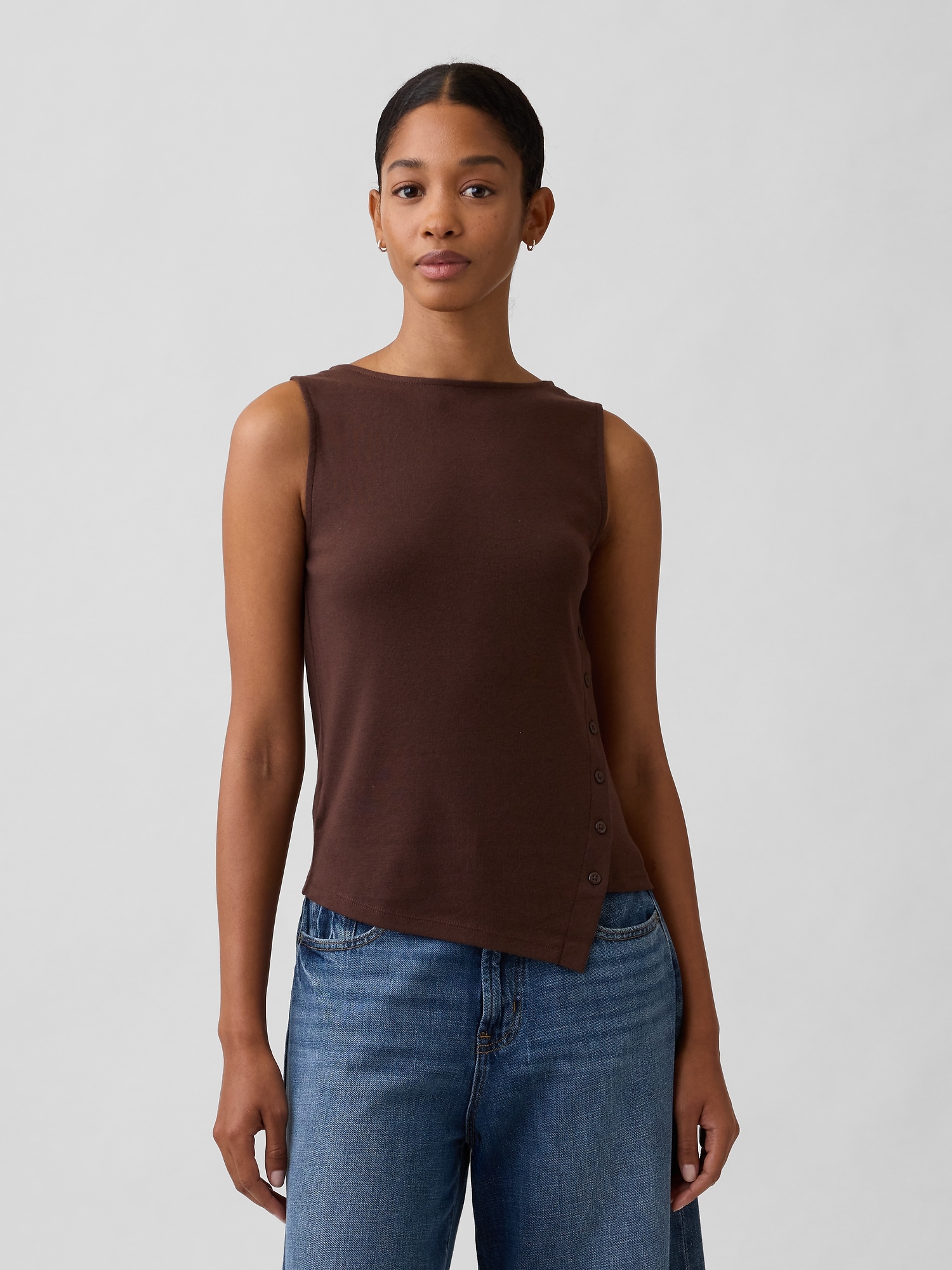 Asymmetrical Tank Tops | Gap Factory