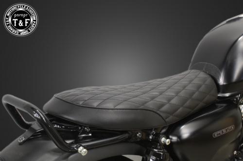 有限会社ガレージT&F / GB350 ショートフラットシート(ダイヤ)