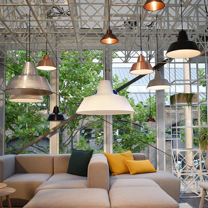 The work shop lamp 35cm・Large | アルミ [生産終了]｜照明の