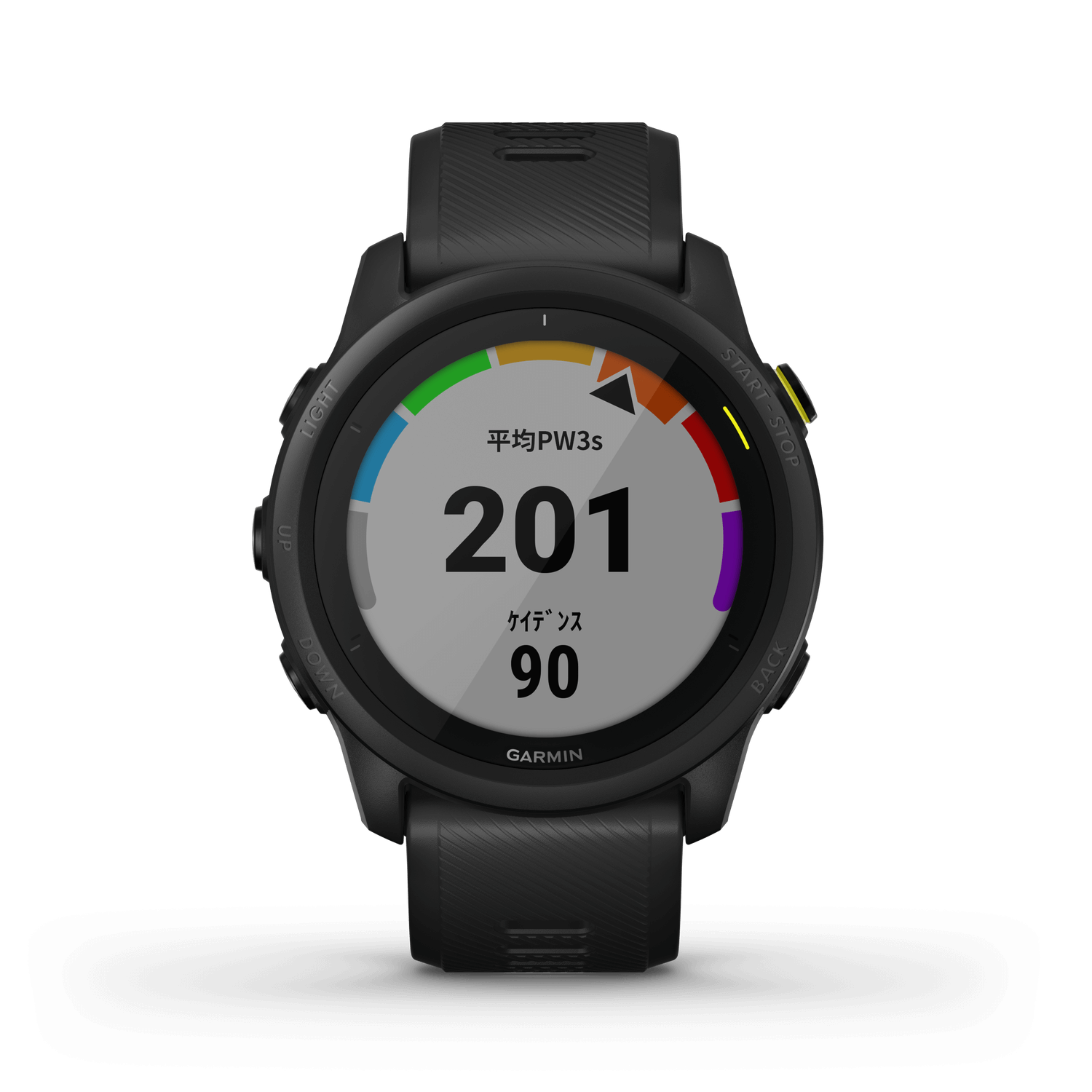 ForeAthlete745_Black_front_pow