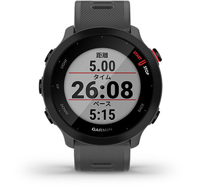 ForeAthlete 55 White | スマートウォッチ | Garmin 日本