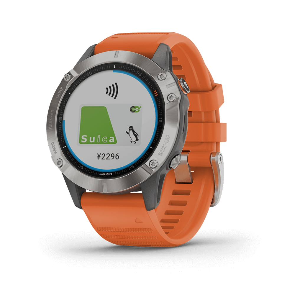 fēnix 6 Sapphire Ti Gray | スポーツ＆アウトドア | Garmin 日本