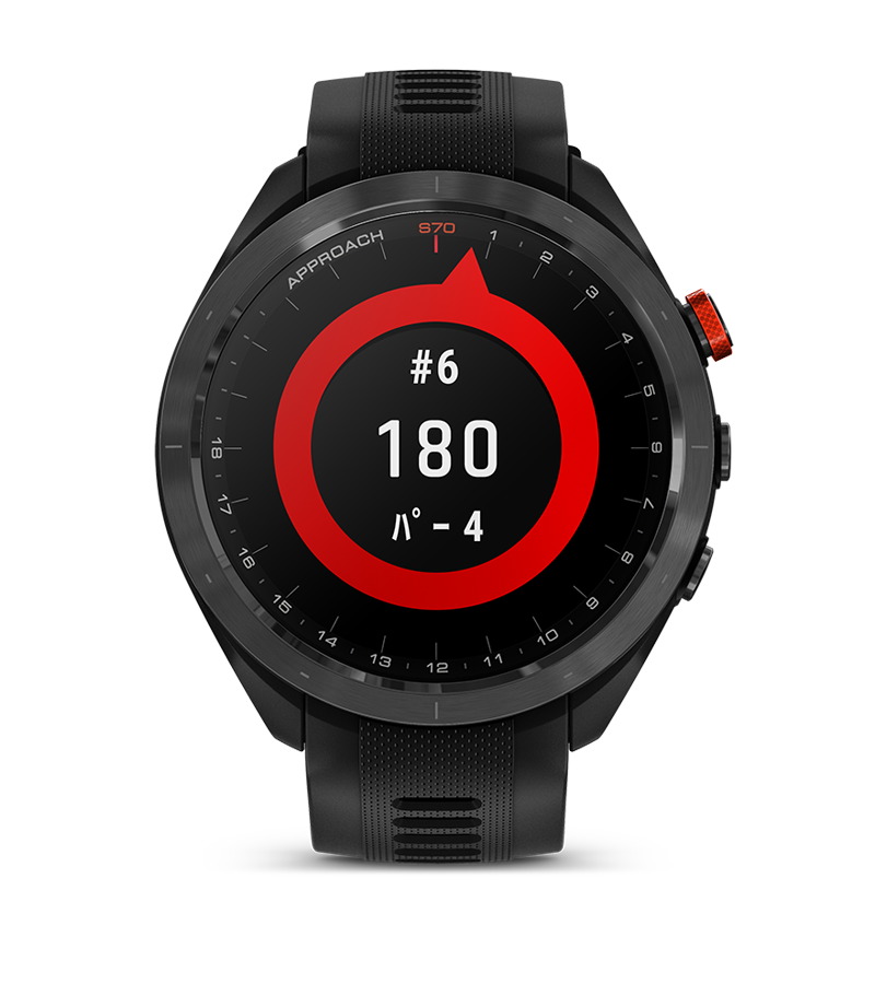 Approach S70 47mm Black CT10バンドル | スマートウォッチ | Garmin 日本