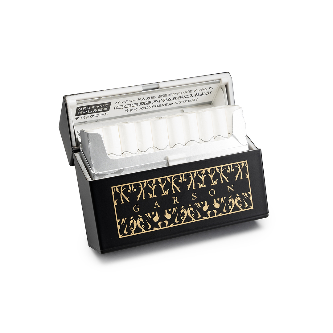 D.A.D アイコス ヒートスティック ハードケース アラベスク ゴールド