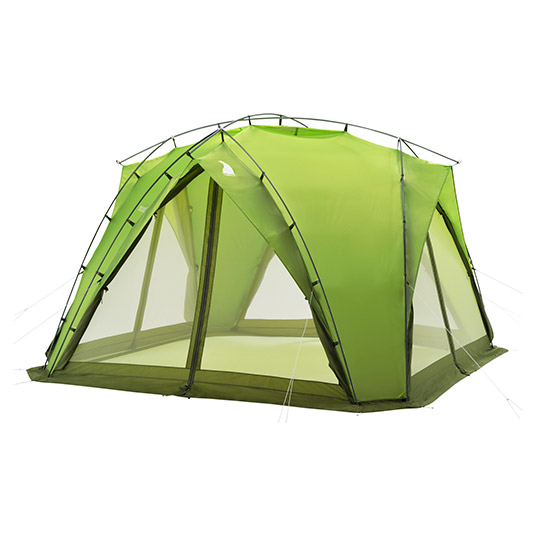 冬キャンプのリビング問題を解決！モンベルの「ムーンライトスクリーン