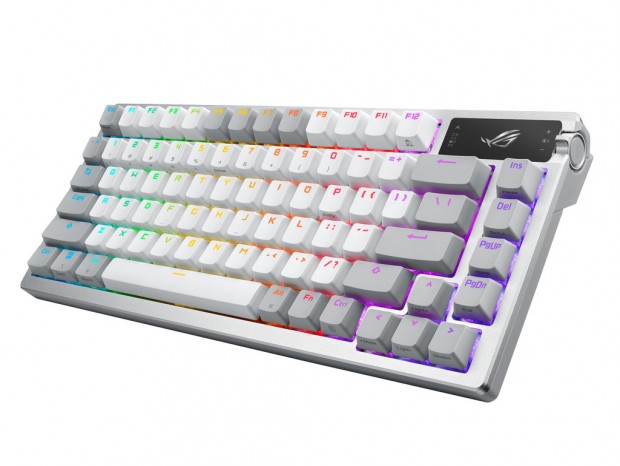 ASUS、ROG NX Snowスイッチ搭載の75％キーボード「ROG Azoth」に