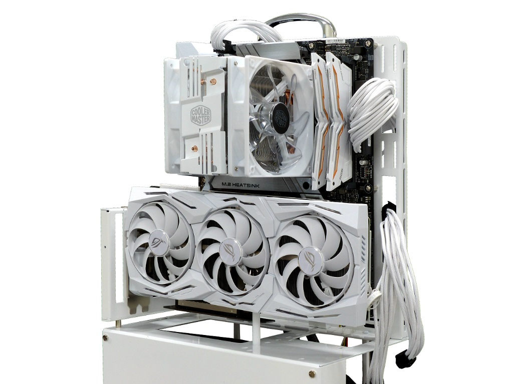 各限定100台。長尾製作所のATX/MicroATXオープンフレームケースに新色