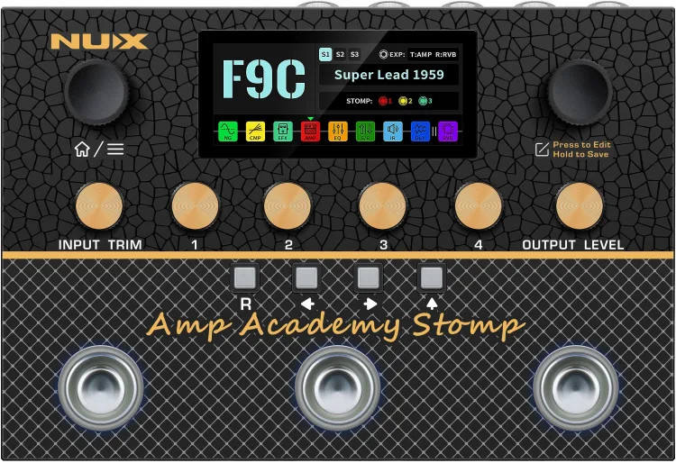 NUX Amp Academy Stomp Modeller and Effects Processor: Canadian