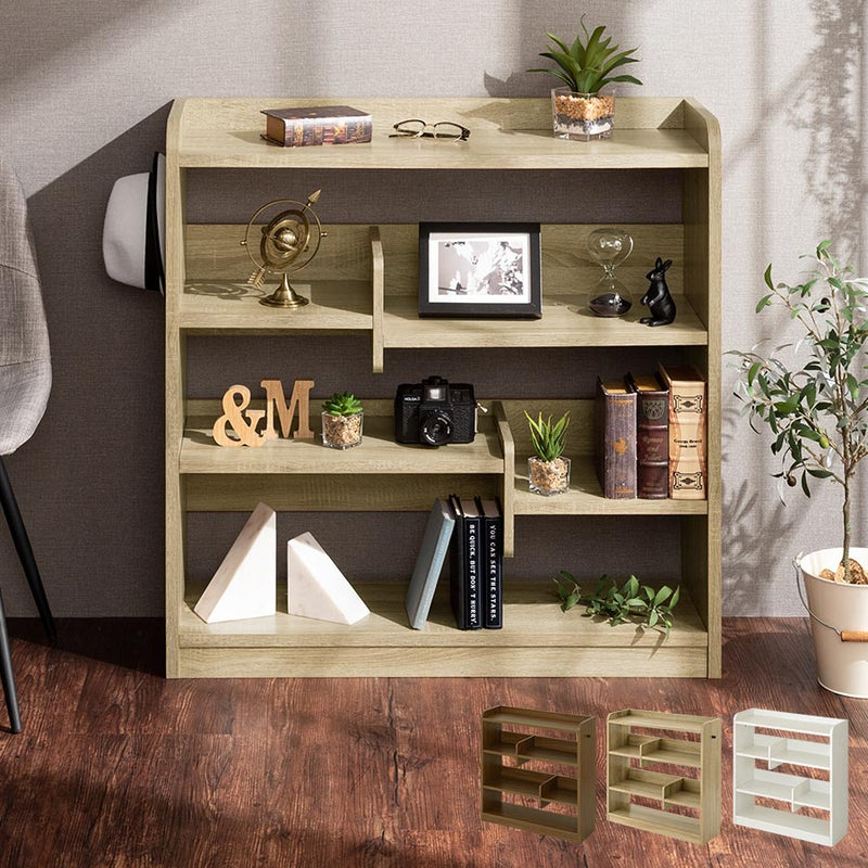 デザインシェルフ 本棚 ラック オープンラック おしゃれ ぼん家具