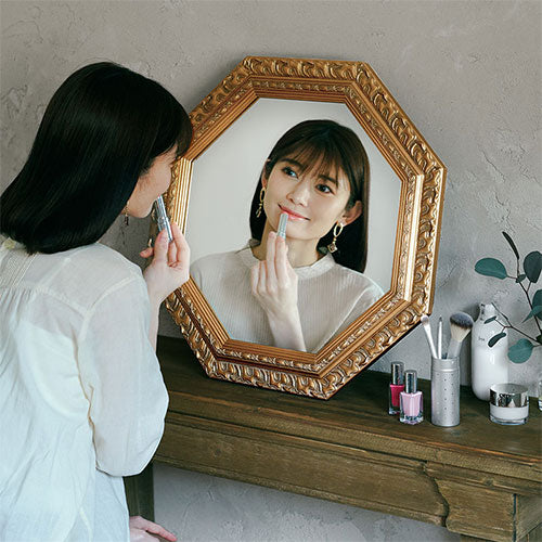 アンティーク調ミラー 八角 ミラー ドレッサー おしゃれ ぼん家具