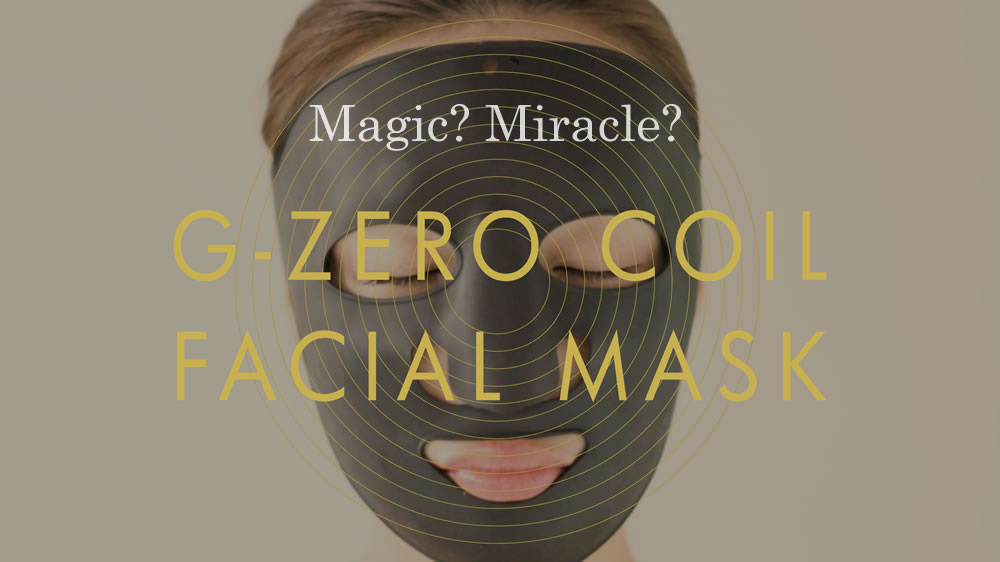 G-ZERO COIL FACIAL MASK 新コイルテクノロジー美顔器マスク。｜原末石鹸