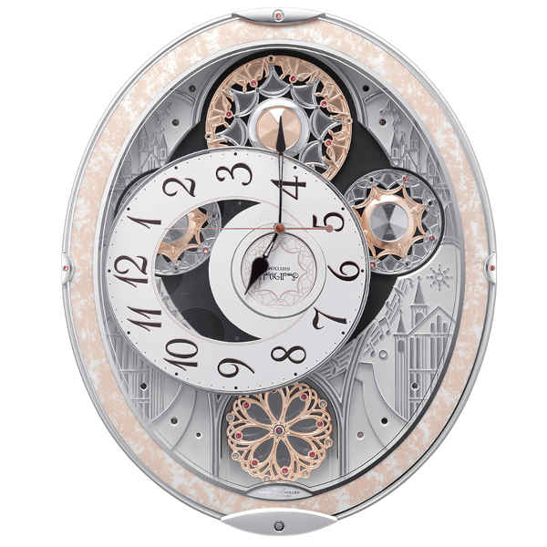 取扱終了｜リズム 電波からくり時計 スモールワールド ノエル NS