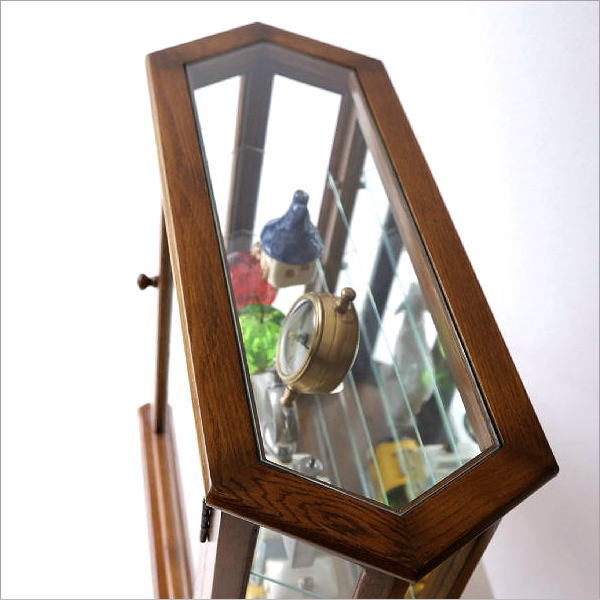 ガラスケース 木製 ディスプレイケース おしゃれ ショーケース 飾り棚