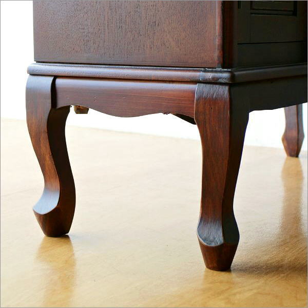 アンティーク 家具 リビングボード チェスト 収納家具 猫脚 完成品