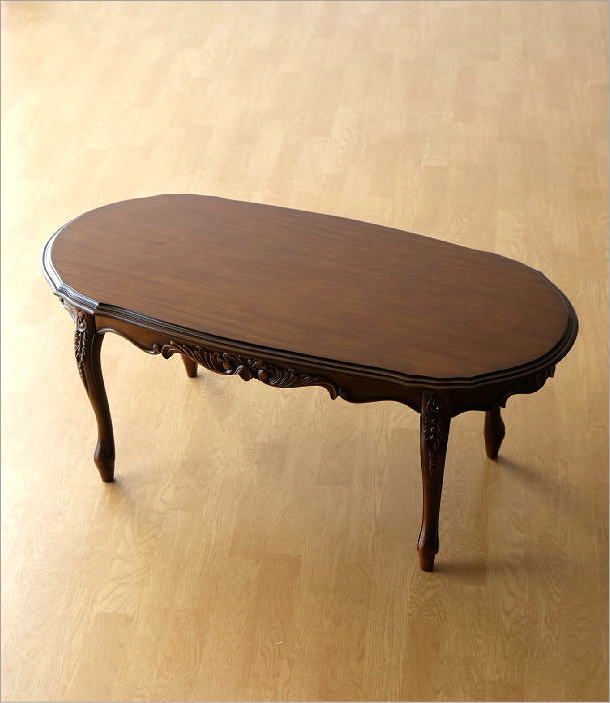 センターテーブル ローテーブル アンティーク おしゃれ 木製 天然木