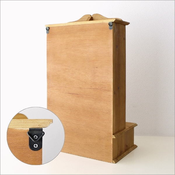 コレクションボックス 木製 おしゃれ ナチュラル 壁掛け アンティーク