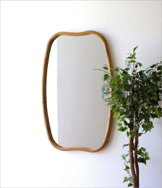 1166 1166 イギリス製 マホガニー ウォールミラー 鏡 壁掛け式