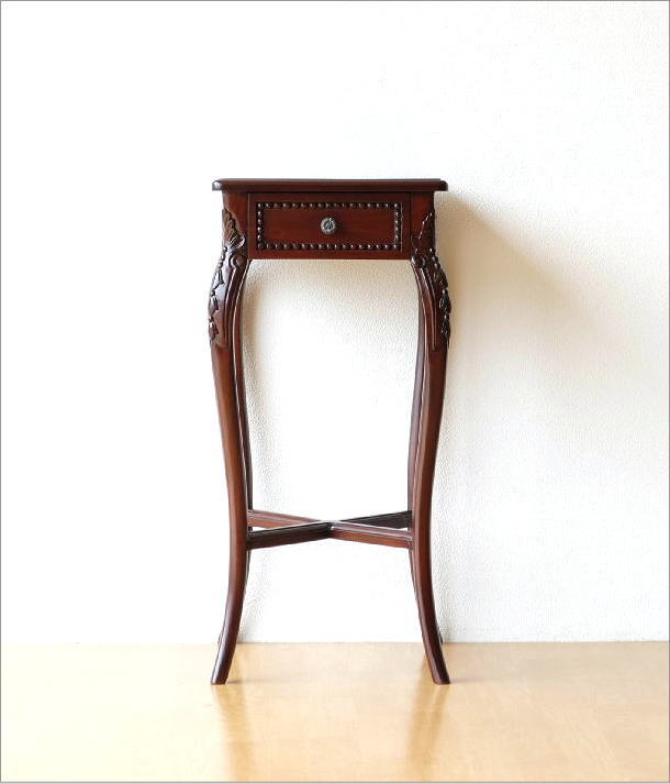 コンソールテーブル マホガニー 無垢材 アンティーク クラシック 家具