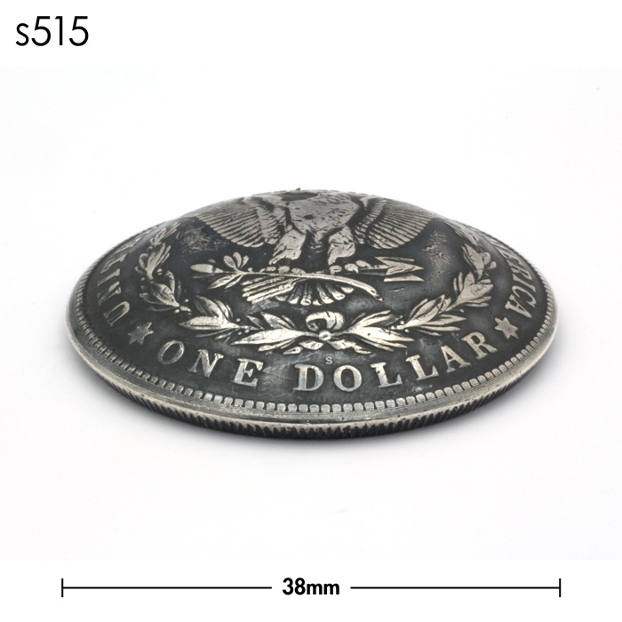 コンチョ／モルガン／イーグル／銀貨／直径38mm - 革製品のオーダー