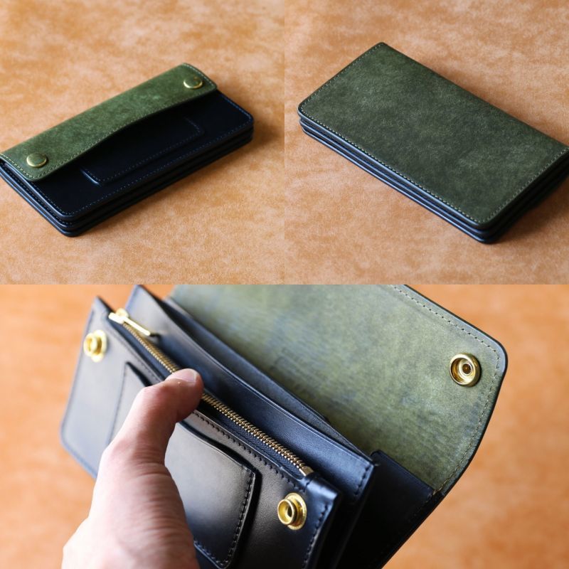 フルオーダーメイドトラッカーウォレット こだわりの長財布を制作