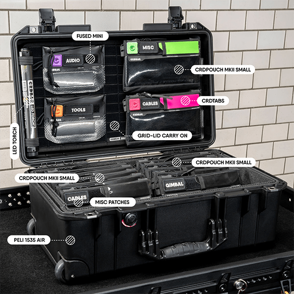 CRDBAG(コードバッグ) コードポーチ オーガナイザー バッグ Xラージ