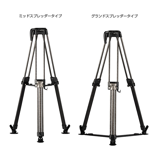 Libec(リーベック) NX-400QC ビデオ三脚 グランドスプレッター