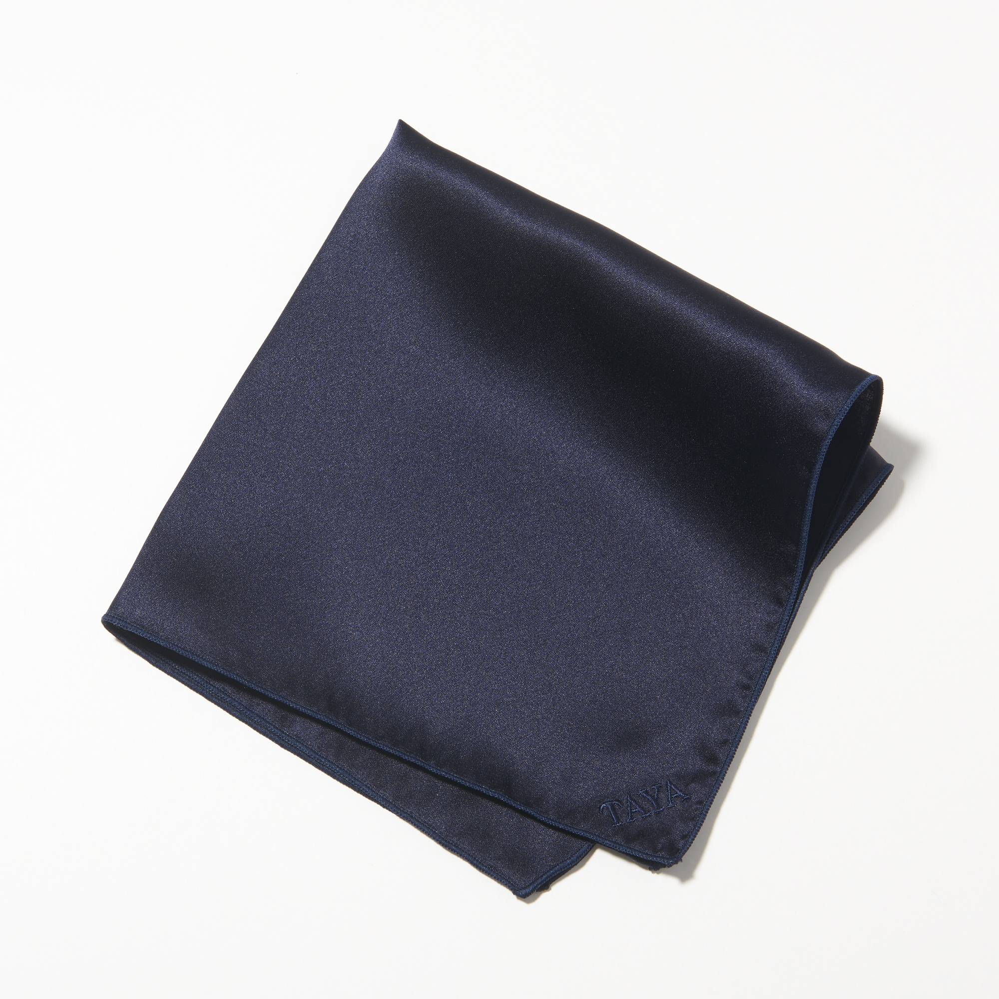 ポケットチーフ(ネイビー): ポケットチーフ | 銀座田屋