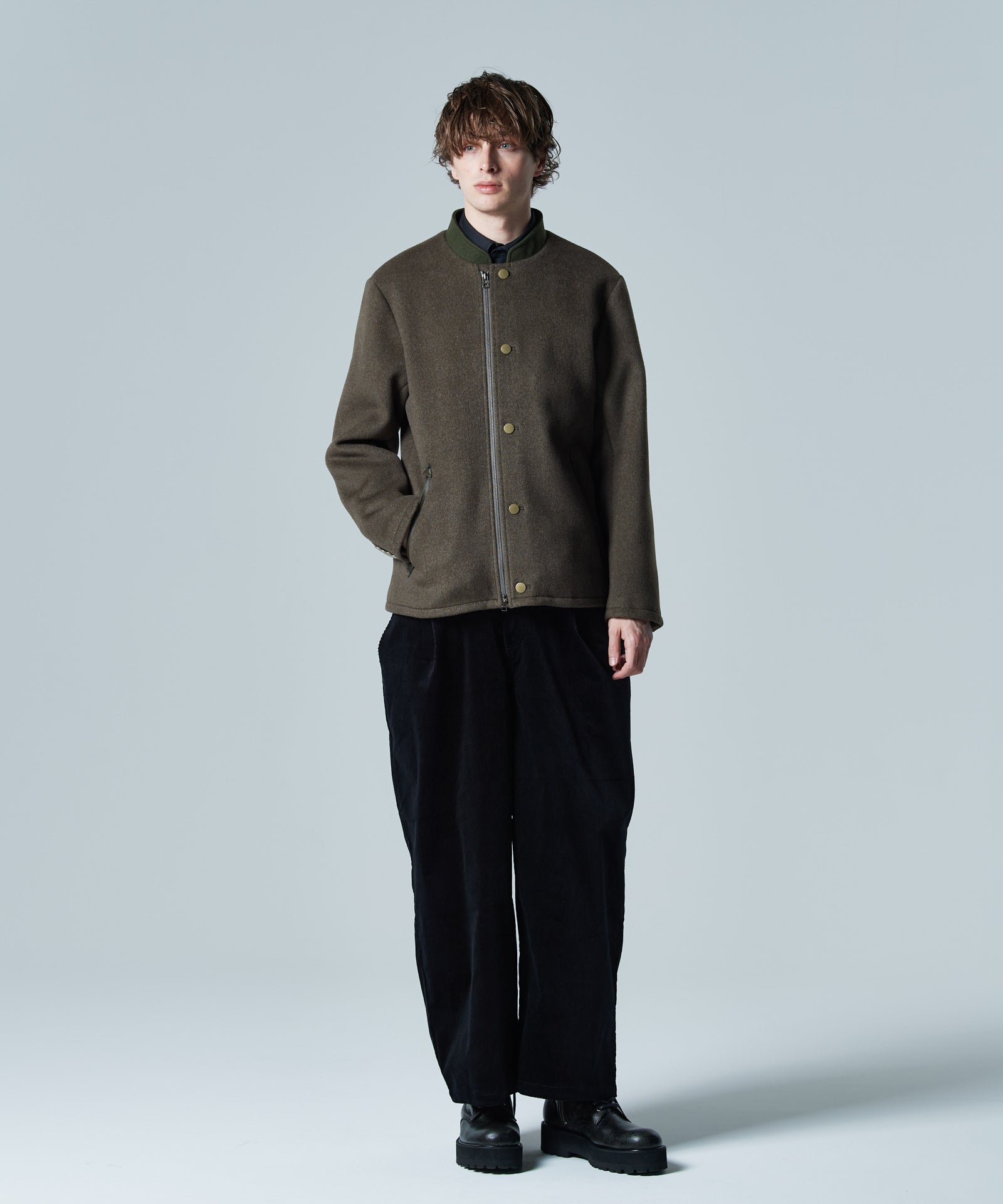 GB0424/JKT01 : Melton Napoleon Blouson / メルトンナポレオン