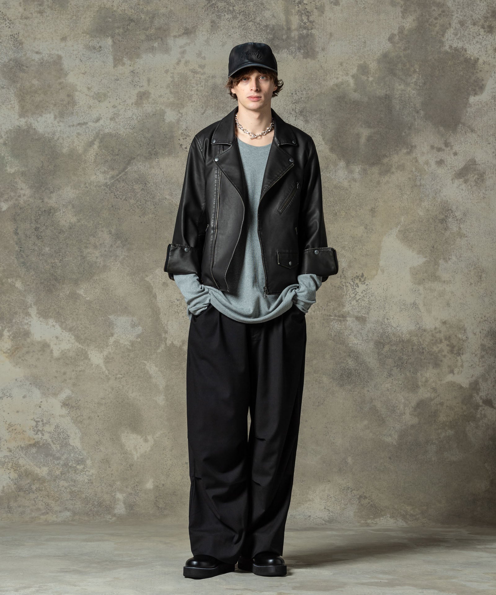 GB0125/JKT02 : STUNN Riders Jacket / スタンライダースジャケット