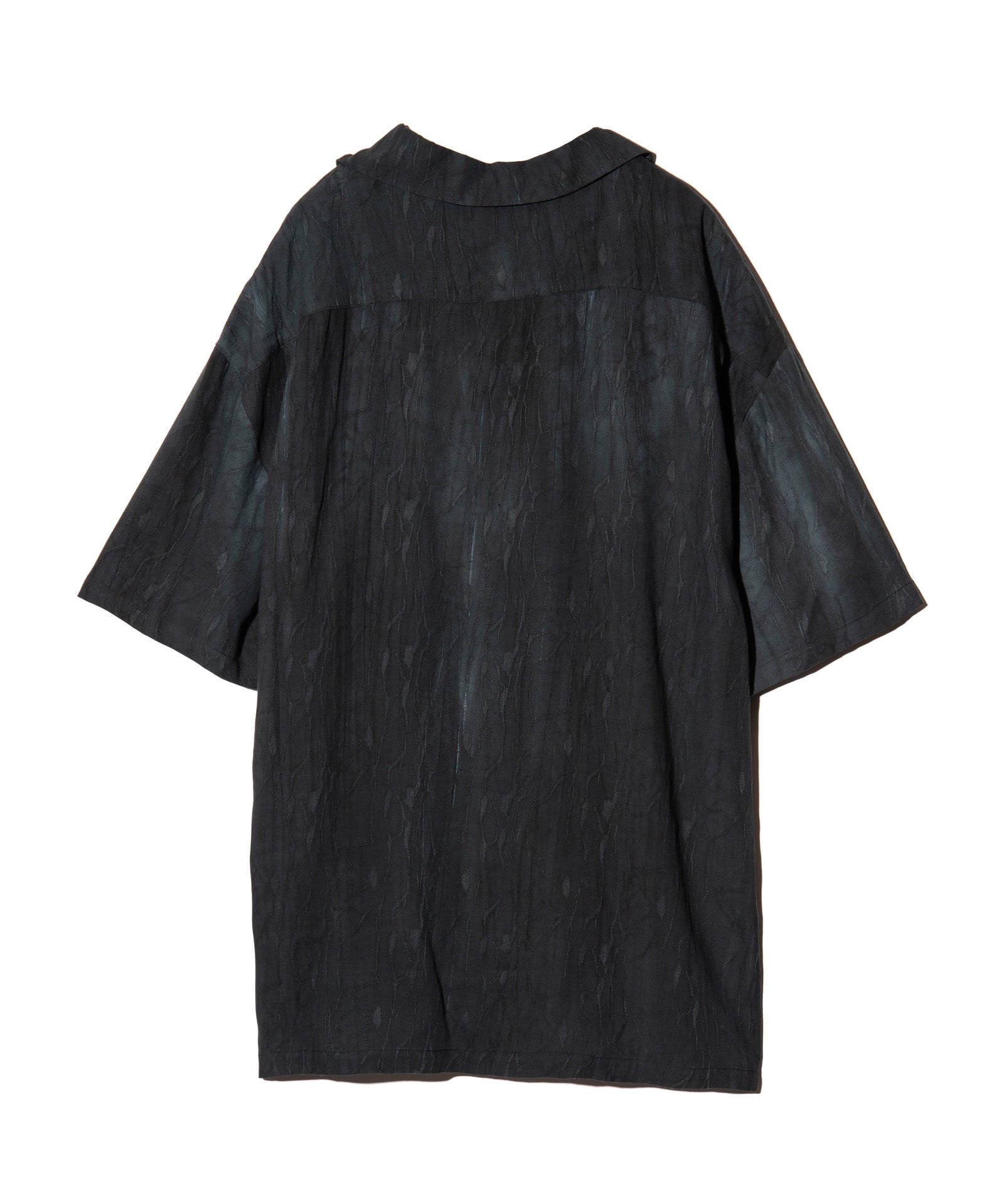 GB0225/SH14 : Crack Open Collar Shirt / クラックオープンカラー