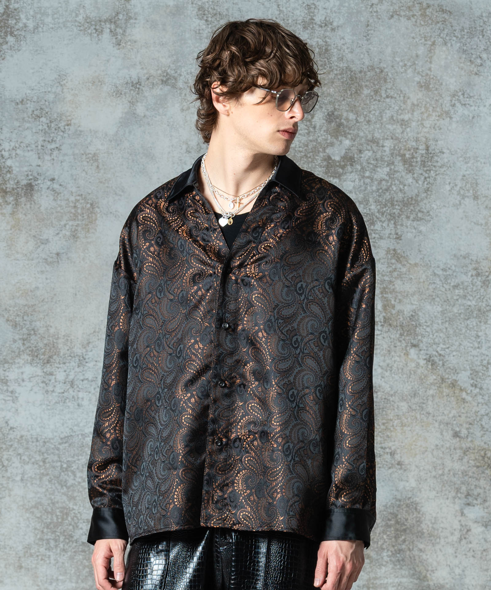 GB0325/SH07 : Paisley Skipper Shirt / ペイズリースキッパーシャツ