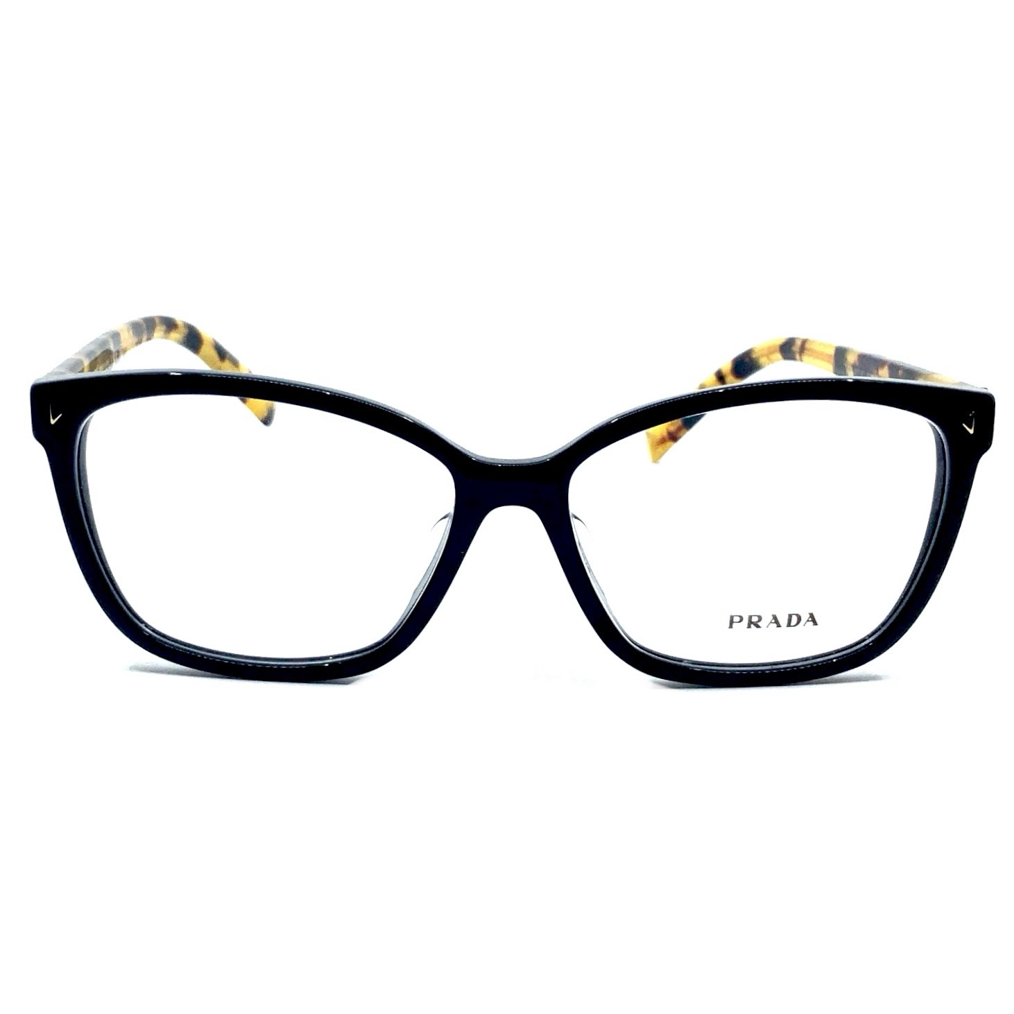 PRADA プラダ メガネ VPR 15ZVF 389101 ブラック 57サイズ (在庫なし