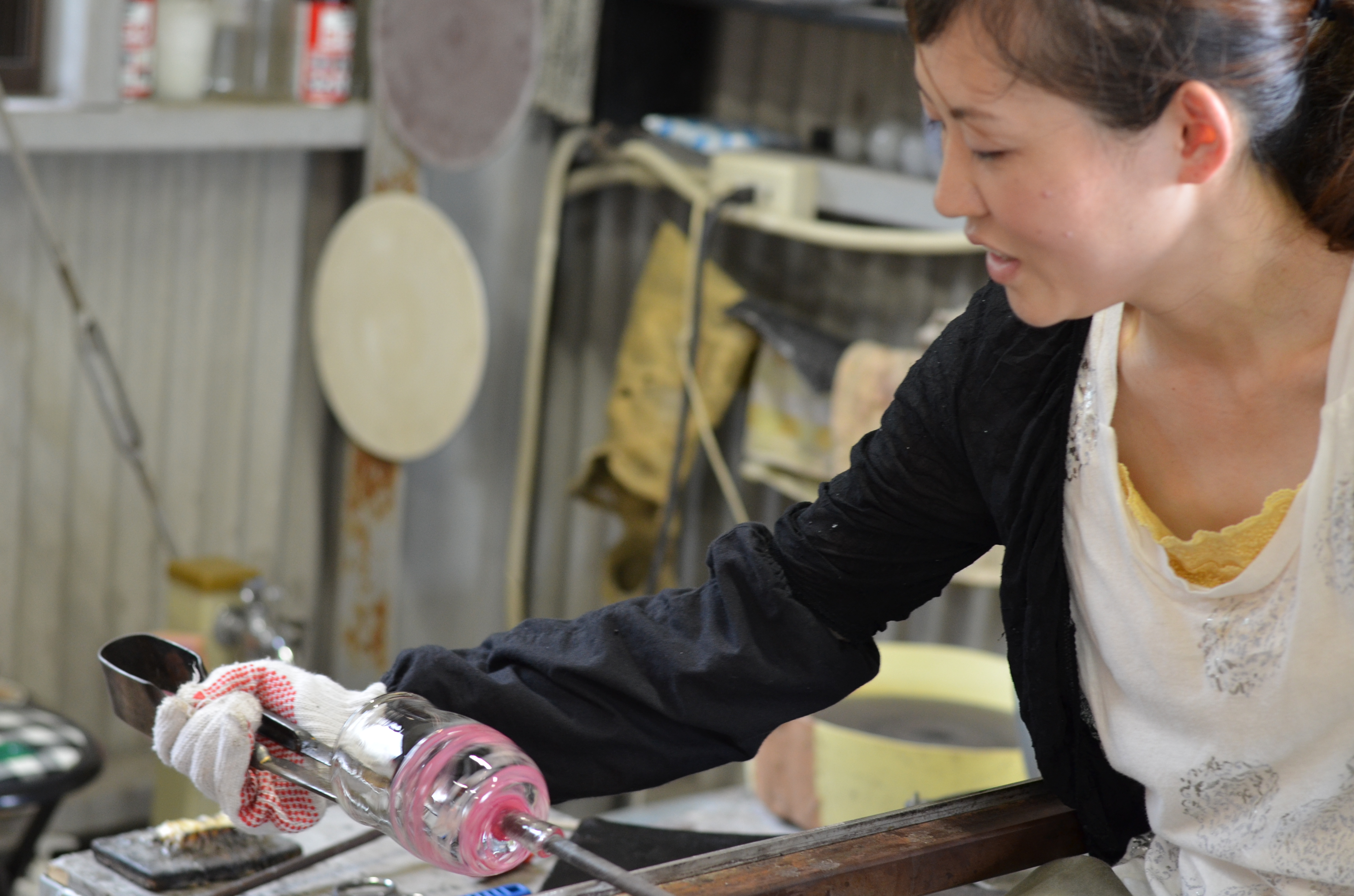吹きガラス体験 倉敷 岡山 | 倉敷の吹きガラス工房【ぐらすたTOMO