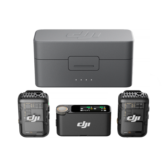 DJI Mic 2 2-Person Compact Digital Wireless Microphone System