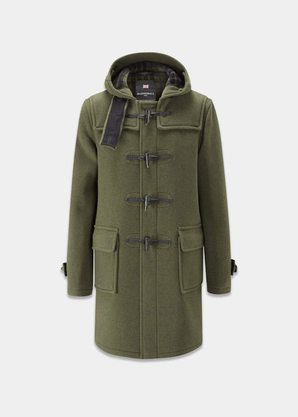Men's Morris Duffle Coat Loden Check | Gloverall