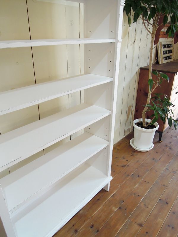 オープンシェルフアンティークホワイトW1000@大阪東京名古屋