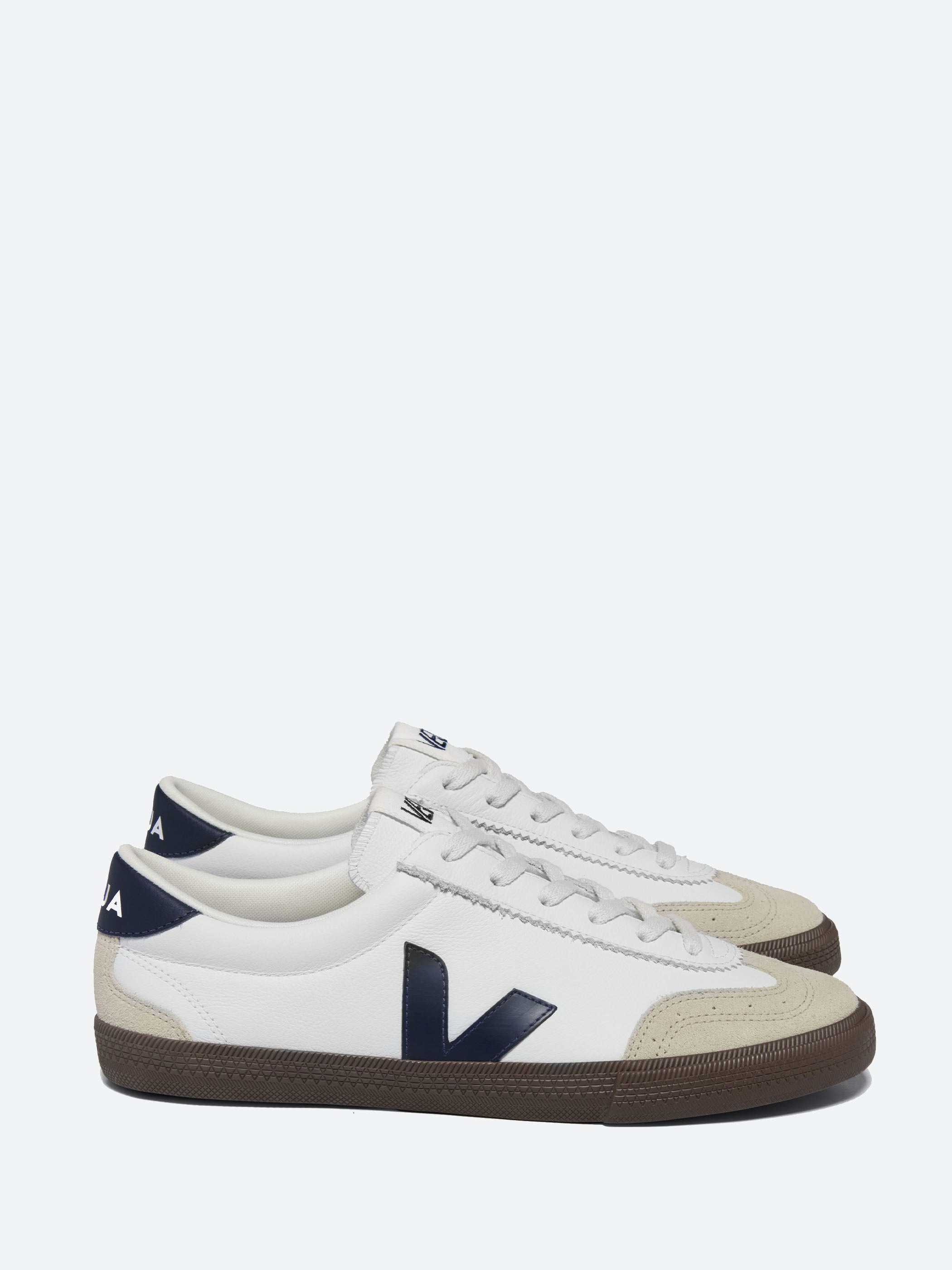 Veja - Volley Leather White Tent Bark – gravitypope
