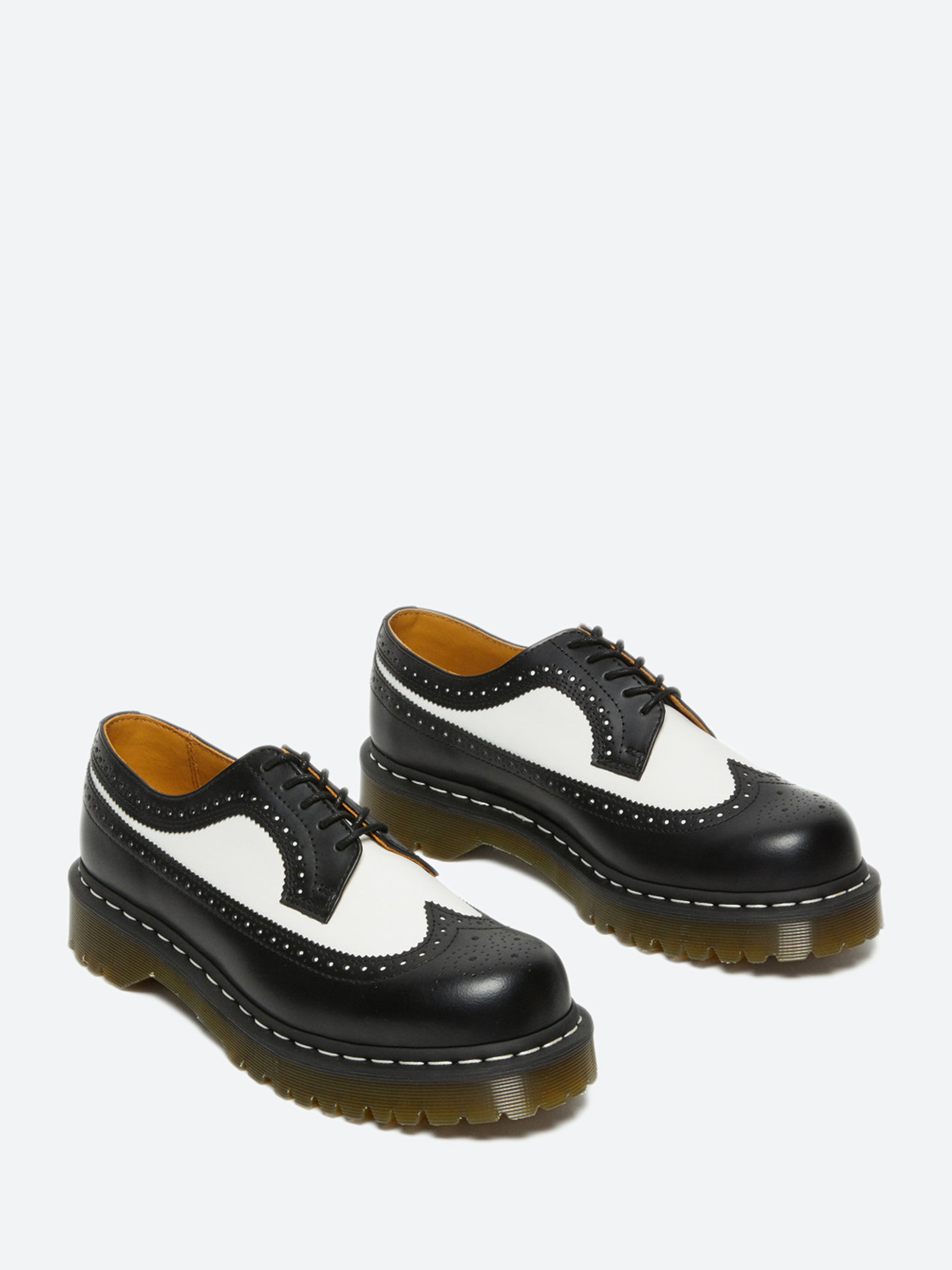 Dr. Martens - 3989 Bex in Black and White Smooth – gravitypope