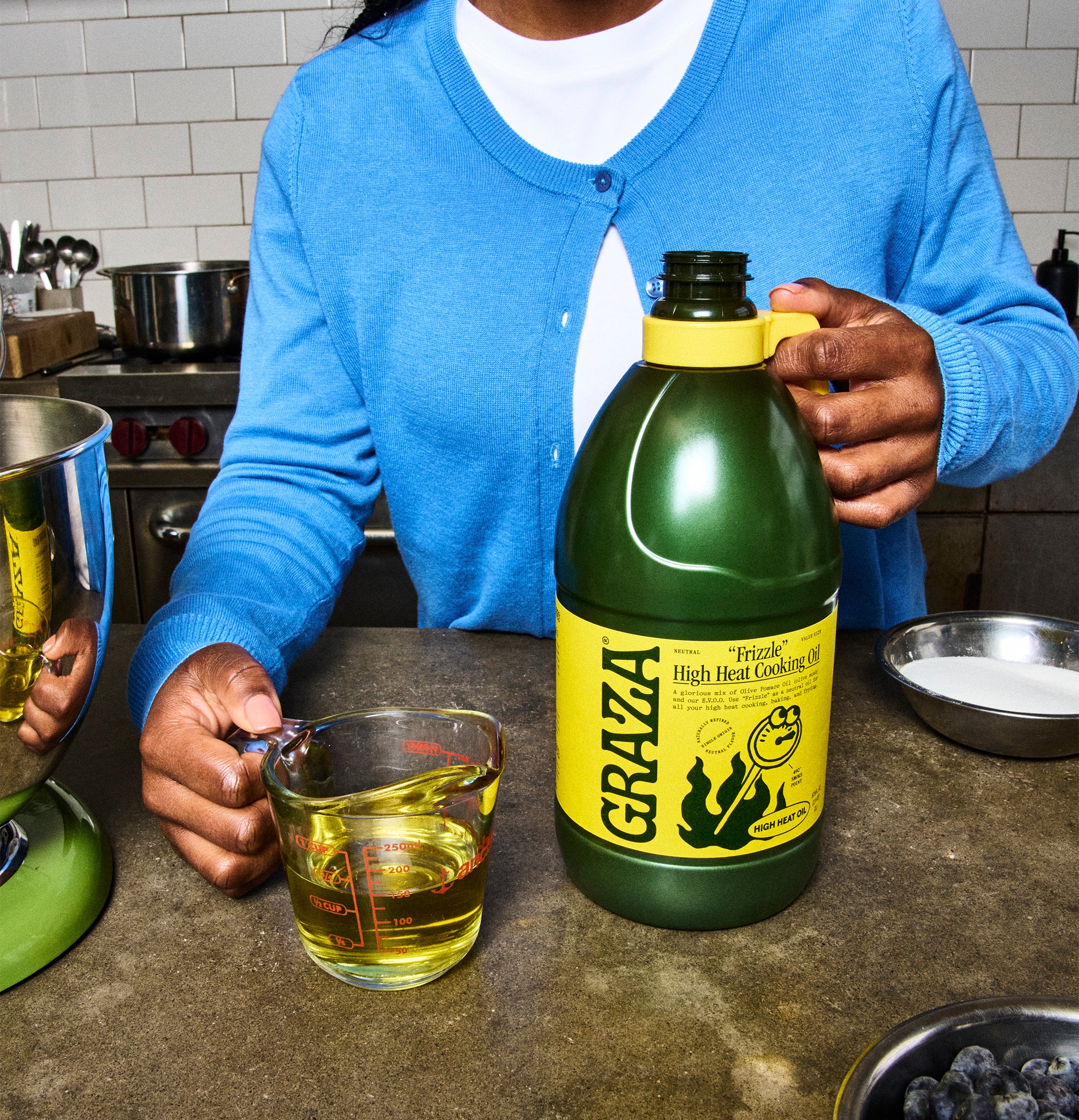 Frizzle” Olive Oil | Graza