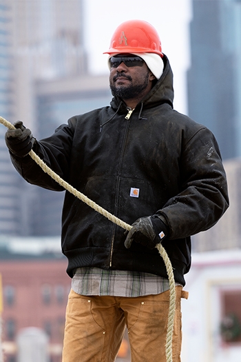 Carhartt - Tall Quilted Flannel Lined Duck Active Jacket. CTT106677