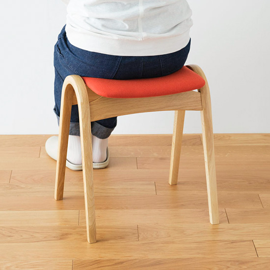 秋田木工 スツール