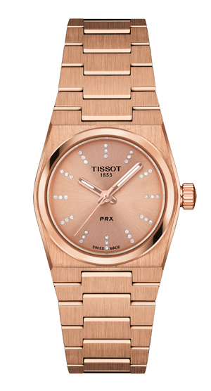 2024新作 ティソを象徴するPRXに25mmケース径のモデルが誕生。ティソ