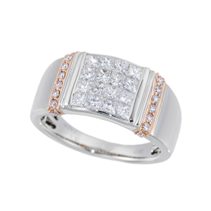 GSTV PT900/PT850/SV ブラウンダイヤモンド チャーム ＆ フェザー