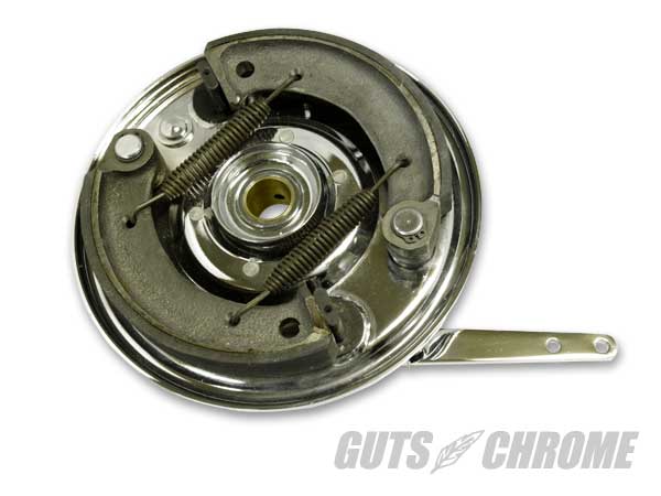 ○スプリンガーフォーク ダブルカムドラムブレーキキット クローム